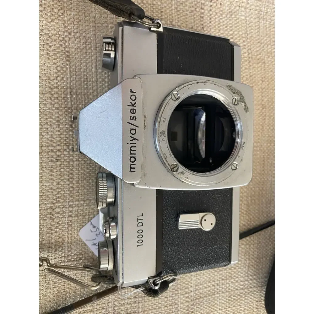Mamiya Sekor 1000 DTL Camera w/ Vivitar 70-210mm f/3.5 Lens Untested